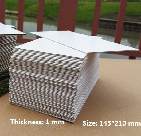 Size A5 Paper Chipboard 1mm Thick Cardstock Cards For DIY Craft Backing 5/10/20 - You Choose Quantity