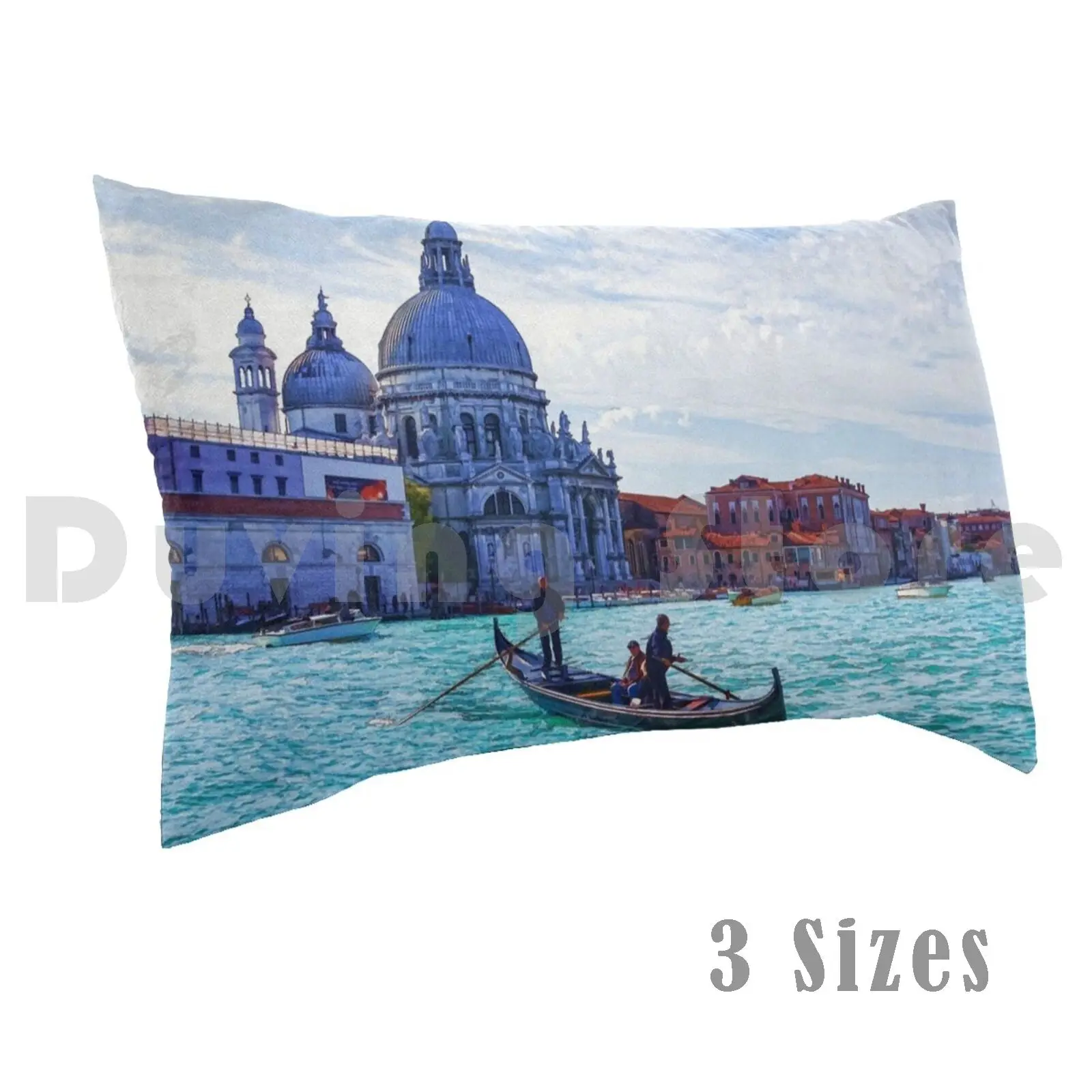 Of Venice-Traghetto The Grand CanalPillow case Canalazzo Views Traghetto Grand Canal Traghetti Gondola