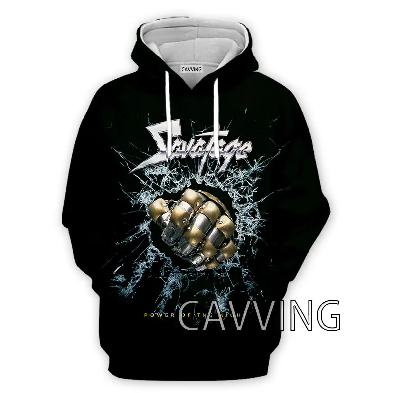 New Fashion Women/Men's 3D Print  Savatage  Rock  Hoodies Hooded Sweatshirts Harajuku Hoodie Sweatshirts HIP HOP Clothing