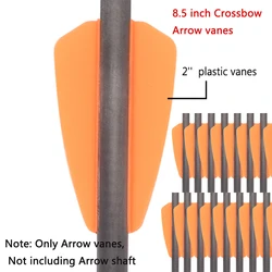 60/100pcs Crossbow Arrow vanes 2 inch TPU vanes hunting shooting accessories  (Note: Not including Arrow shaft