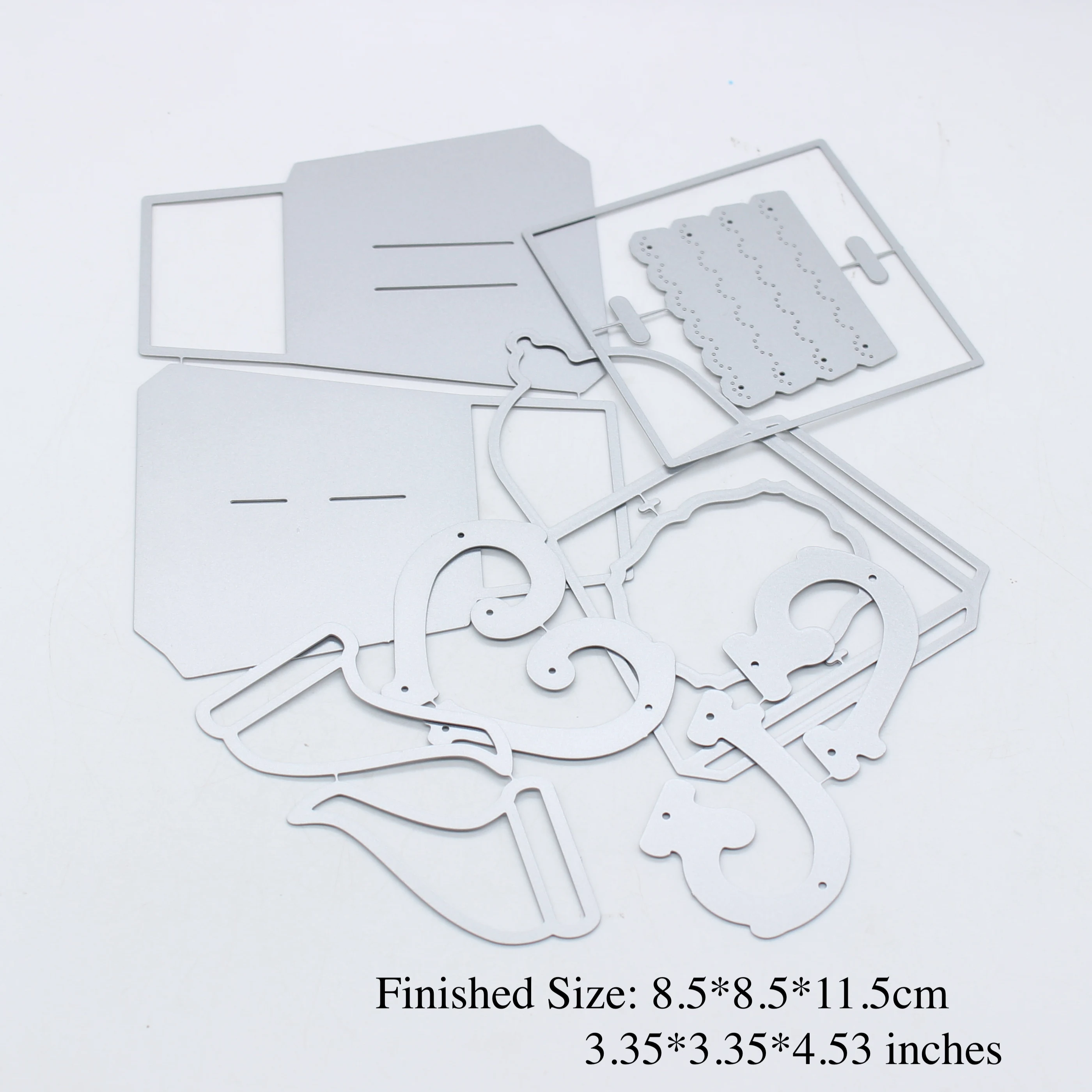KSCRAFT Teapot Gift Box Metal Cutting Dies Stencils for DIY Scrapbooking Decorative Embossing DIY Paper Card - view 4