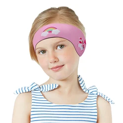 Waterproof Swimming Headband for Kids Adjustable Keep Water Out Ear Protection Band for Bathing Swimming Diving Ear Band