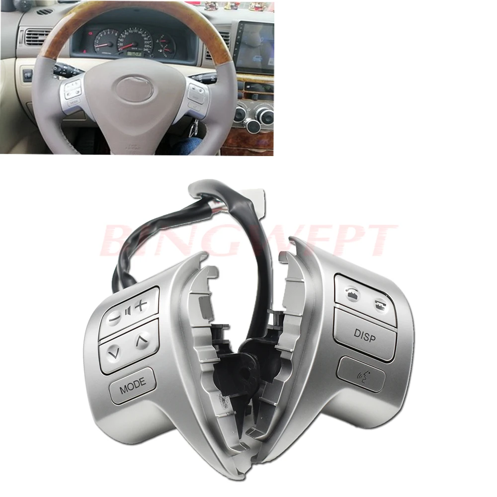 

Fast Delivery! New Steering Wheel Control Button Switch For Toyota Corolla 2007-2009 84250-02200 8425002200