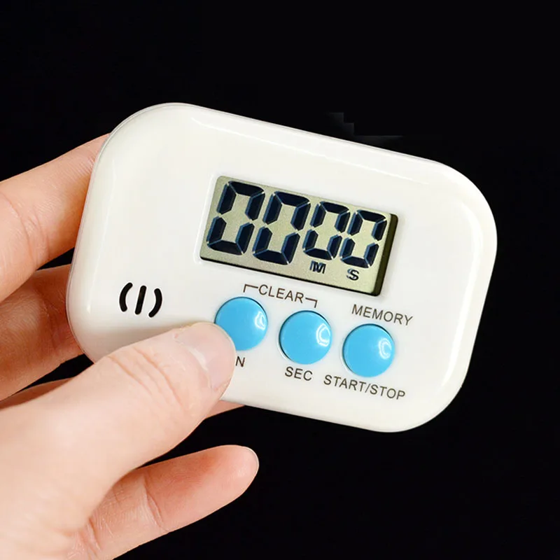 

Alarm Electronic Count Down Up Digital Kitchen Cooking Magnetic Clock LCD Timer