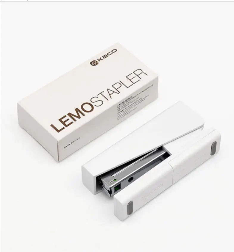 Youpin Kaco LEMO Stapler степлер 24/6 With 100pcs Staples for Office Business Accessories School Student Stationery Supplies Use