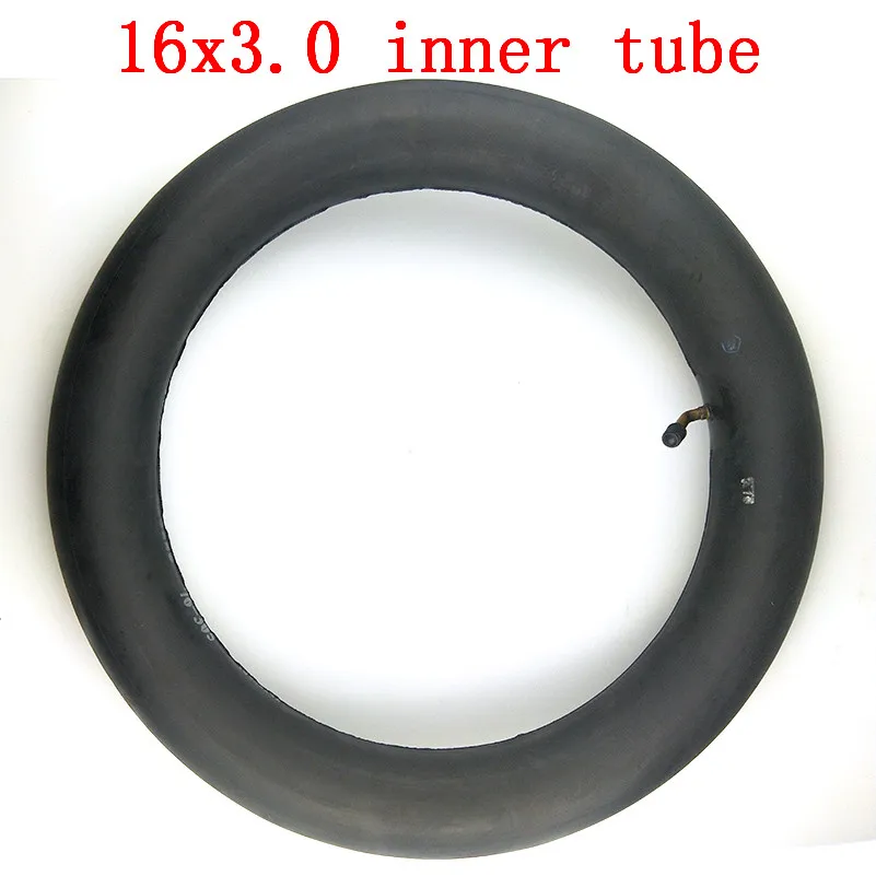 Lingtning shipment 16X3.0 Inner Tube Electric Scooter & E Bikes,  tricycle 16x3.00  Bent Valve Stem