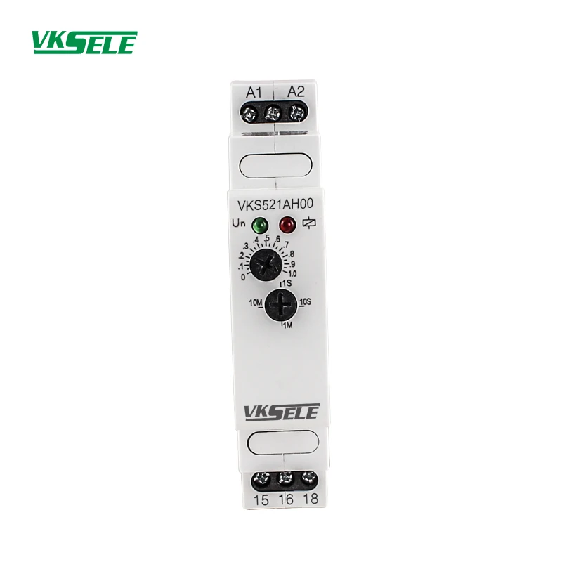 VKS521 16A Mechanical multi period timer delay 24V 220V electric timer switch