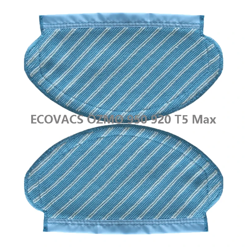 For ECOVACS OZMO 950 920 T5Max Robotic Vacuum Cleaner Mop Rags Accessories Washable Mop Cloth Spare Parts Replacement