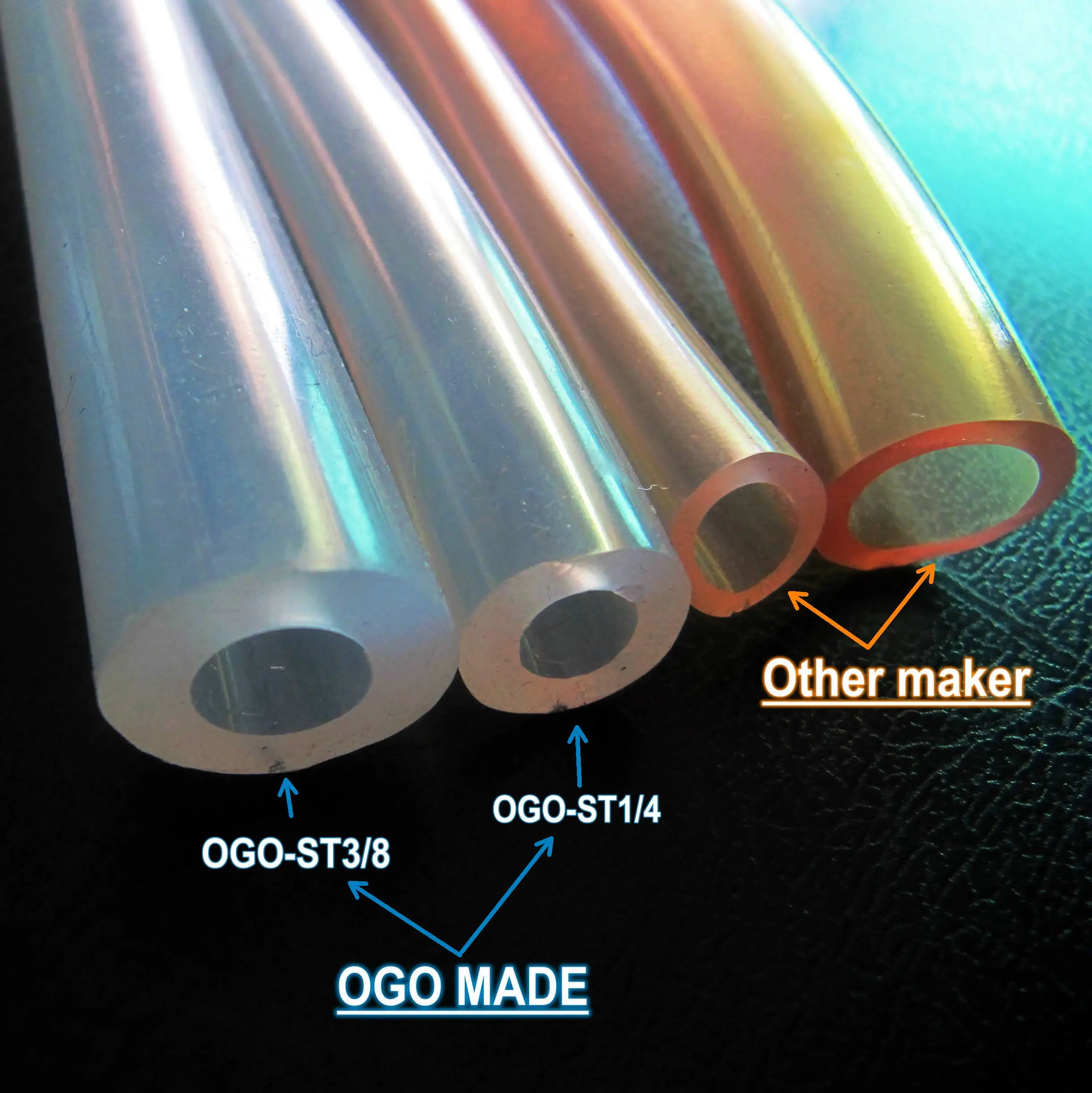 OGO Silicone Tube ID 3/8\