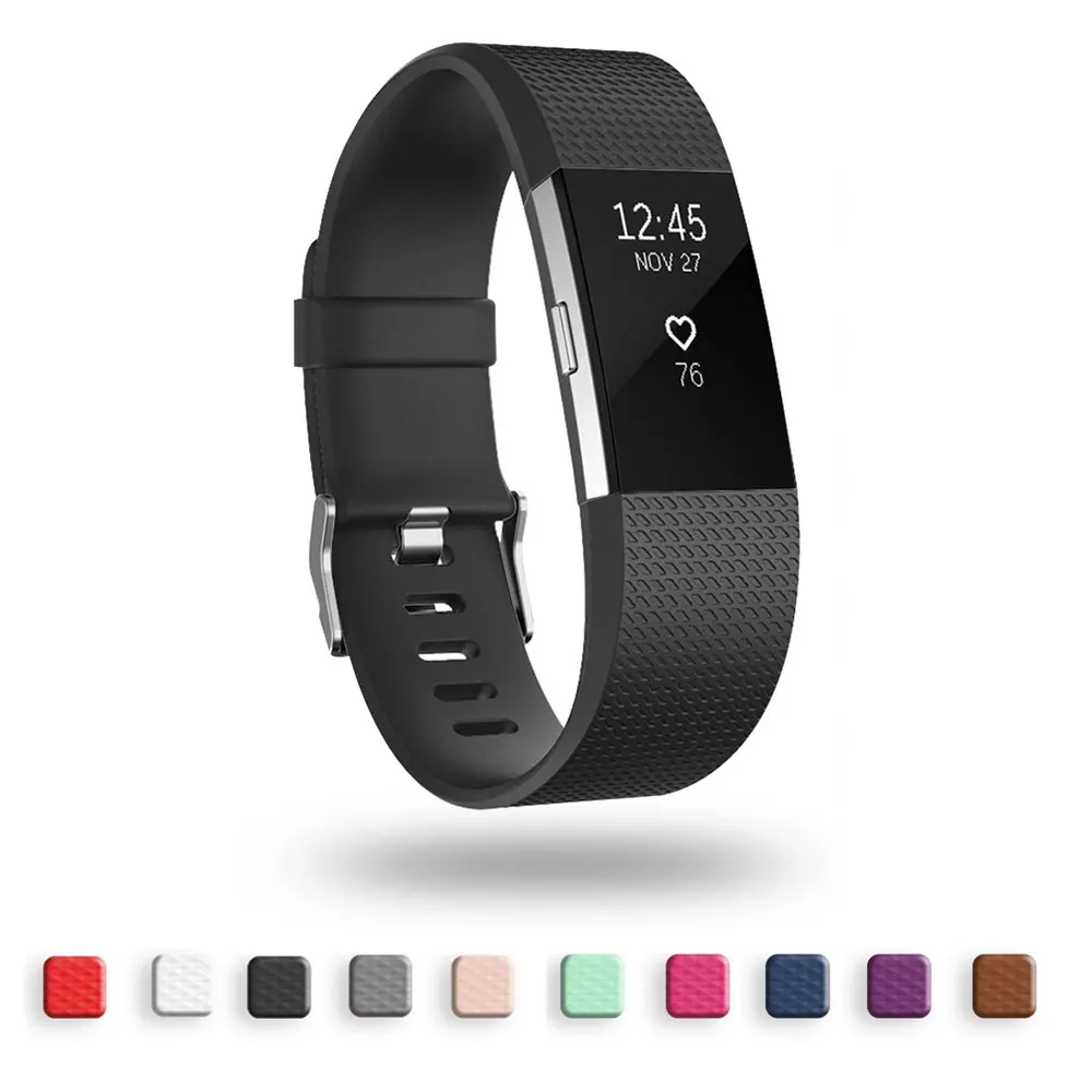 Fitbit Charge 2 Straps, Adjustable Replacement Sport Bands Bracelet Accessory