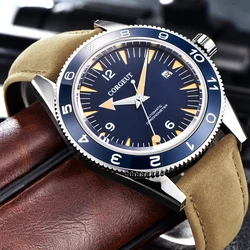 Corgeut Fashion Luxury Sport Automatic Mechanical Watch Sapphire Ceramic NH35MIYOTA Seagull Black Male Clock Relogio Masculino