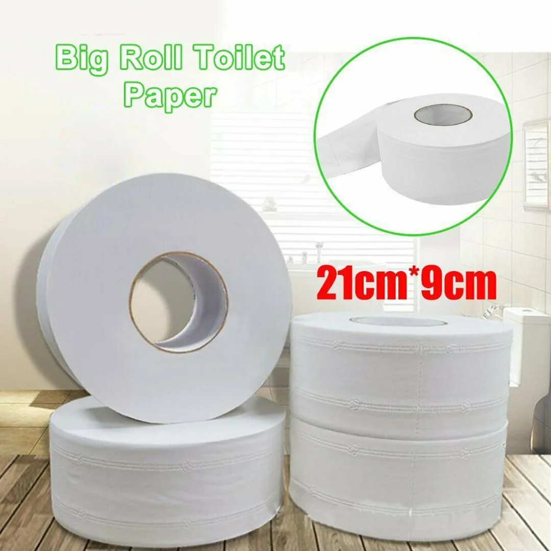 Big Toilet Paper Rolls Pack 4ply Quilt Tissues Luxury Bathroom Strong Paper