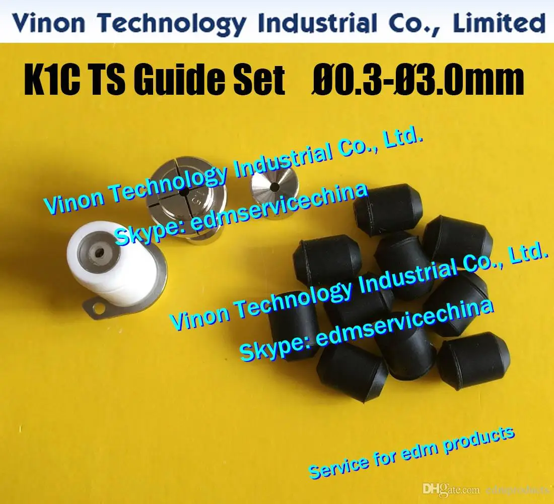 D = 1.0ミリメートルK1C tsガイドセット (1pcガイド + 1pcコレット + 1pcスペーサ + 10pcシールゴム) sodc K1C、シャルミーSH2、madra BT-2 3562038,02240