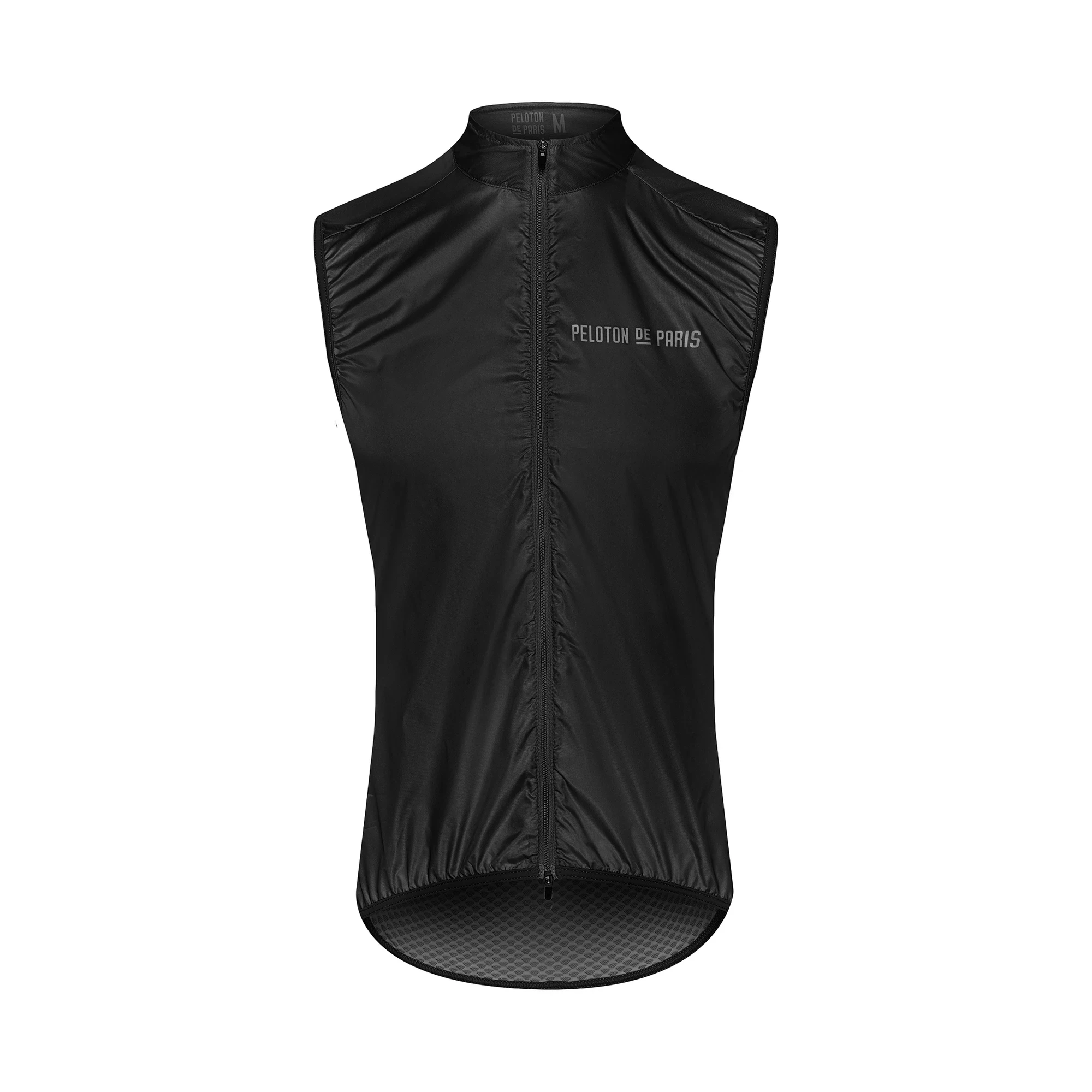 Peloton De Parise Bicycle Vest Windproof/Waterproof Fabric Men Black Sleeveless Jacket Chaleco Ciclismo Cortavientos Cycle Gielt