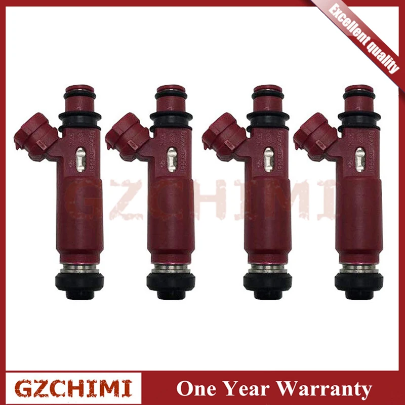 195500-4430 Red Fuel Injector For 2004-2008 03 04 05 06 07 Mazda RX8 Miata