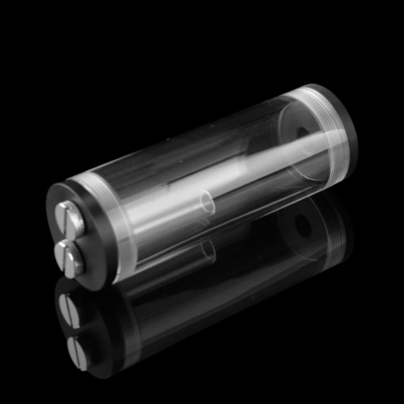 Syscooling acrylic watercooling reservoir 65mm 130mm 190mm with black color for PC water cooling system