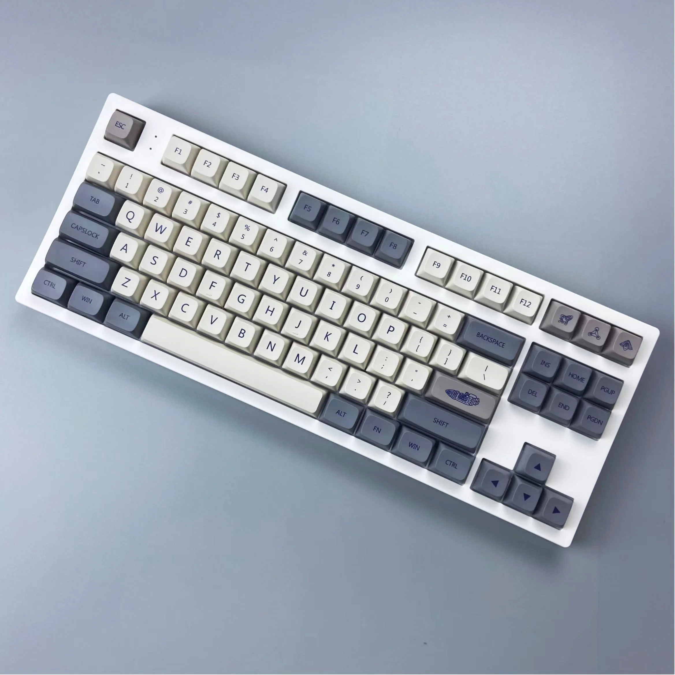 【Skyline】Original New 126 Key Enlightenment Keycap Rocket Version XDA Height PBT Sublimation for Mechanical Keyboard
