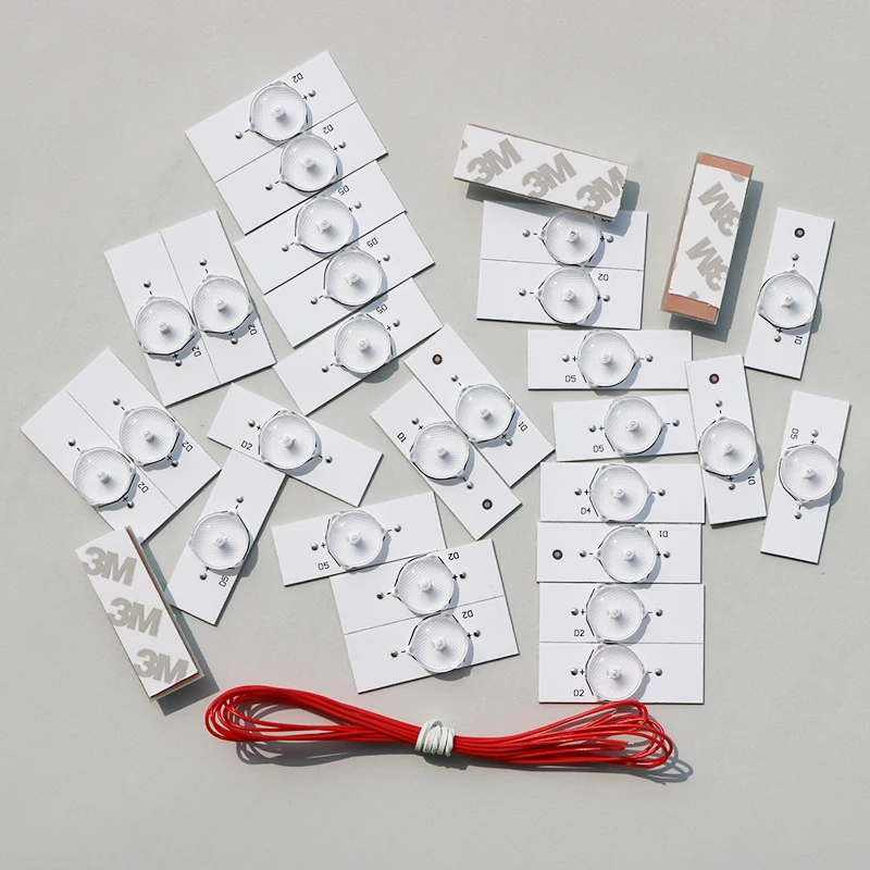 Рисунок 6 - 6 в SMD лампы с оптической линзой