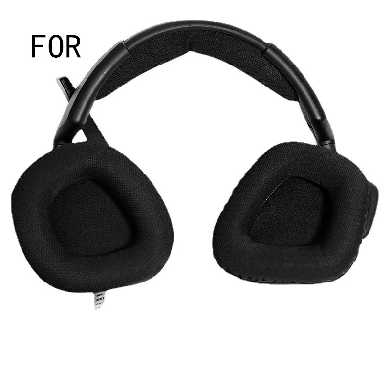 Replacement Headband Mesh Fabric Earpads for Corsair Void & Corsair Void Pro Wired & Wireless Gaming Headsets Ear Cups Ear Cover