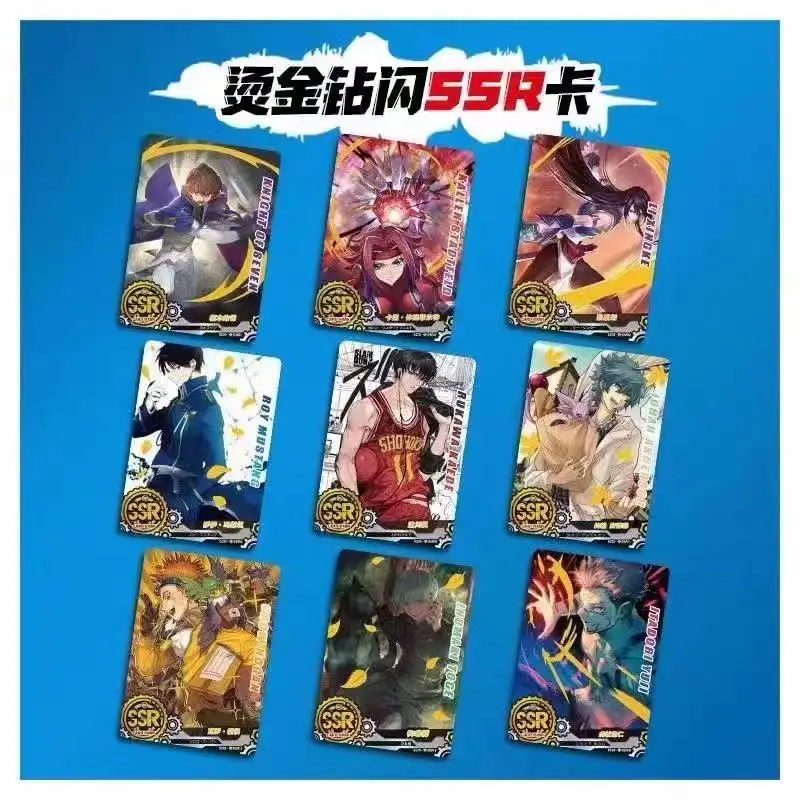 The Card Of God Death Card Blue SP SSR UR Ishida Ryusen Motoyanagi Yamamoto Aizen Kids Toys Girl Boy Collection Christmas Gift