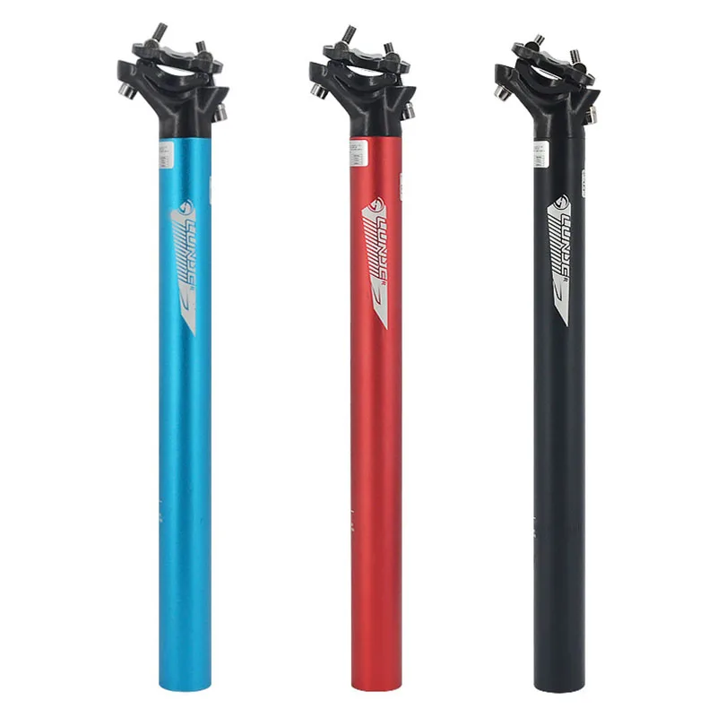 27.2 30.9 31.6mm mm MTB seatpost 350/400mm Aluminum Alloy seat tube fixed gear Long saddle pole bike rod