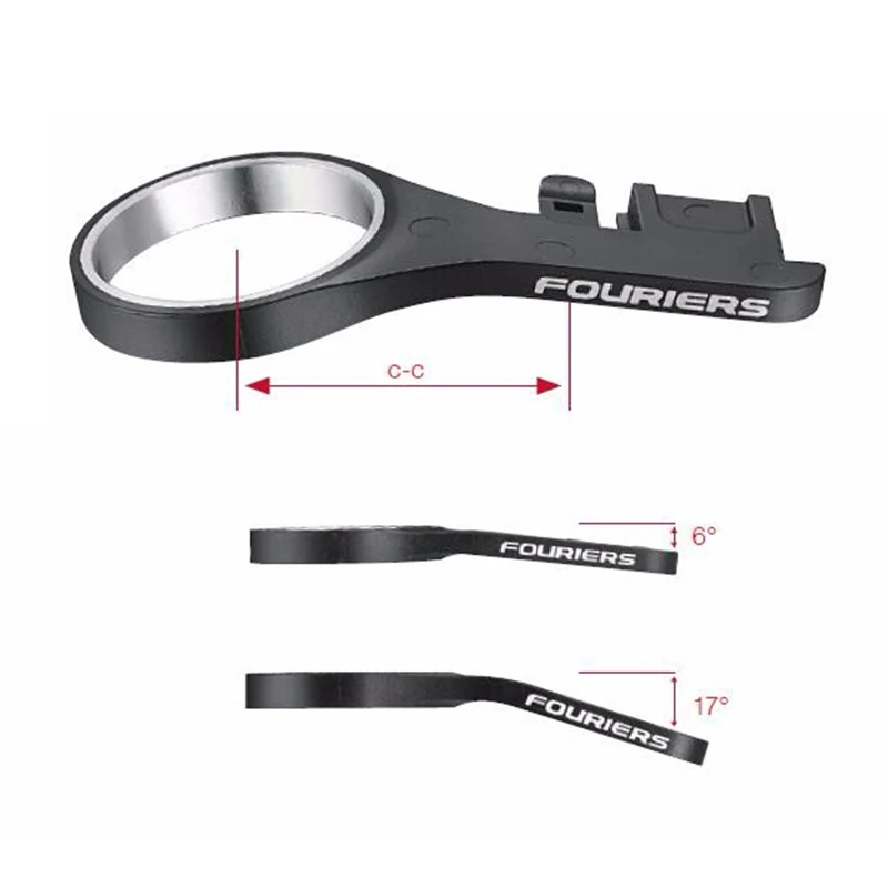 FOURIERS Bicycle Di2 Junction Controller Mount Holder Di2 EW90A EW90B Junction Adapter 32mm 44mm 6 / 17 Angle For 28.6mm Fork