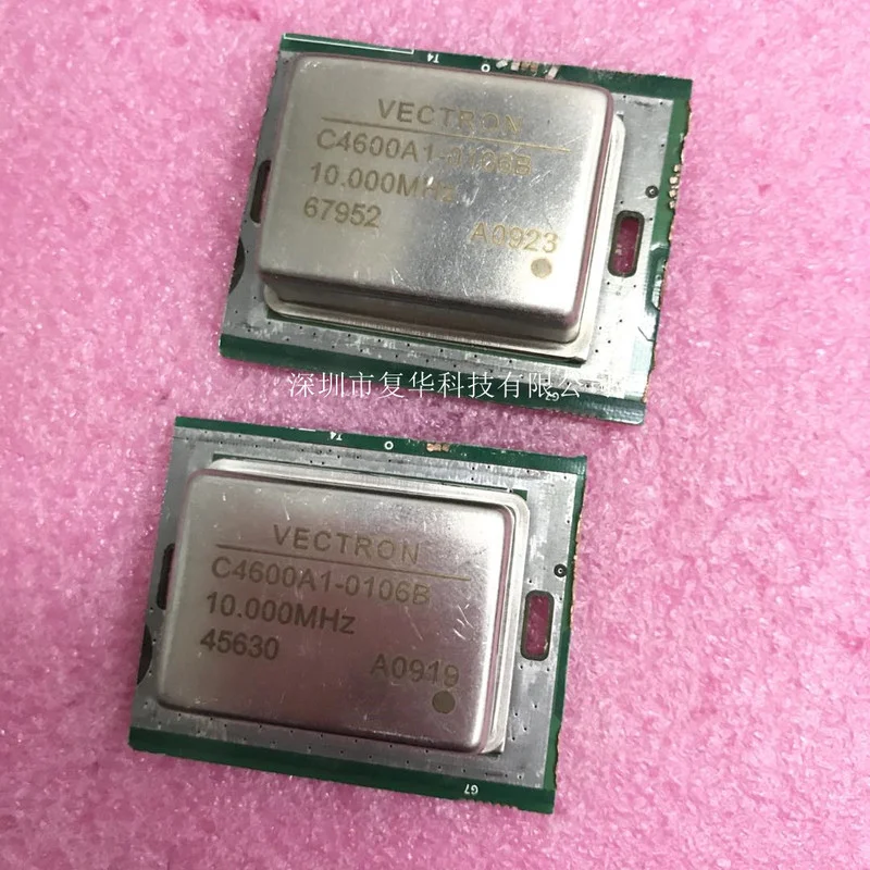 2PCS VECTRON  C4600A1-0106B OCXO 10MHz Constant Temperature Crystal Oscillator 12V Square Wave