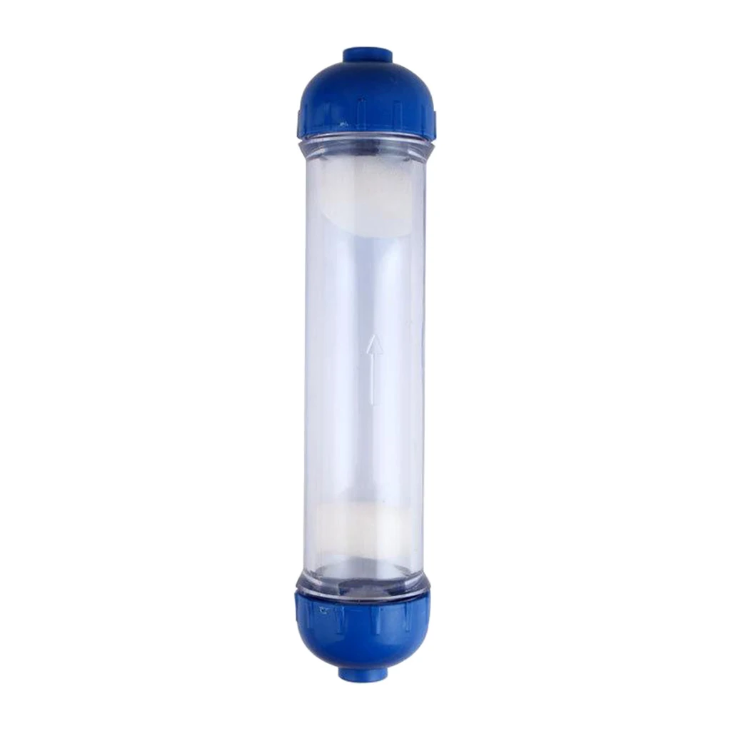 Transparent T33 Water Filter Filtration Housing Bottle DIY Refillable Filter