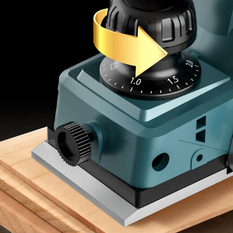 Pialla elettrica portatile a batteria al litio pialla per legno pialla elettrica per uso domestico 18V 4000A