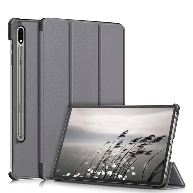 Dla Samsung Galaxy Tab S7 11 cali T870 T875 2020 Trójskładany uchwyt na tablet Pokrowiec na tablet S8 X700 X706U Powłoka ochronna