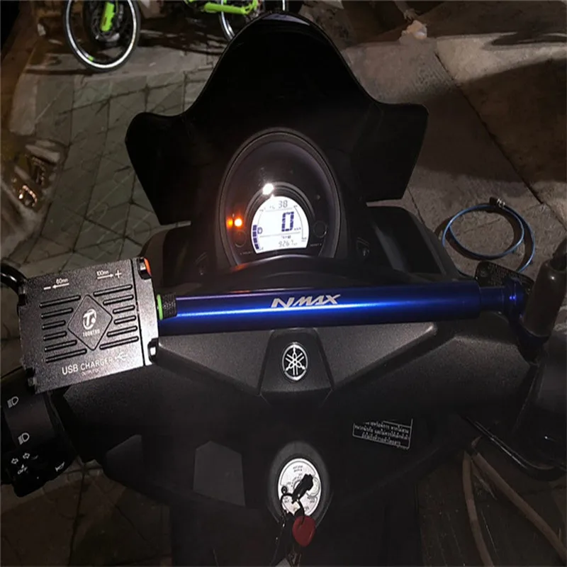 For NMAX 125 NMAX155 Motorcycle Accessories CNC Aluminum Handlebar Balance Cross Bar Steering Lever