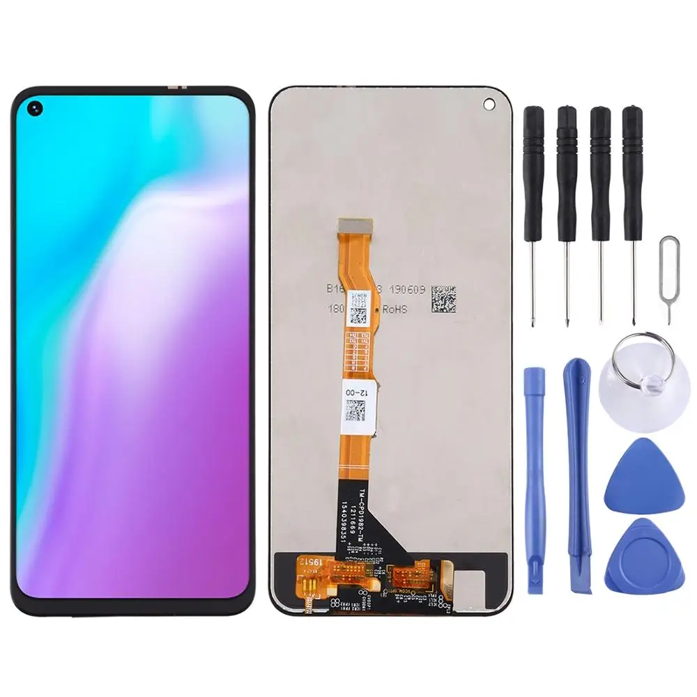 

LCD Screen and Digitizer Full Assembly for Vivo Y50 / Y70s(Black)