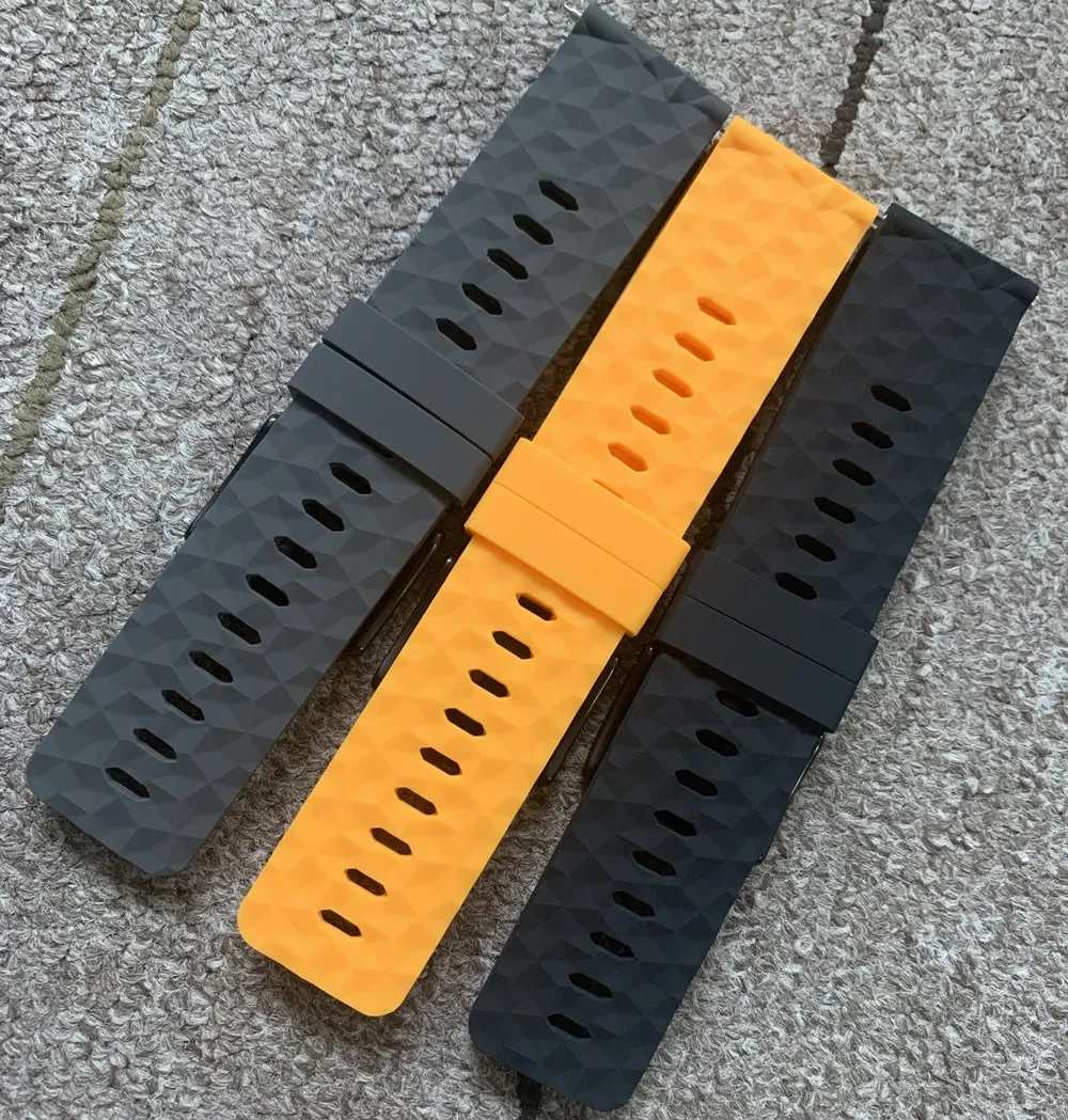 24MM Silicone Watch Strap For Suunto9 Spartan Sport Watch Band Quick Release Suunto 9 Baro Traverse Rubber Watchband