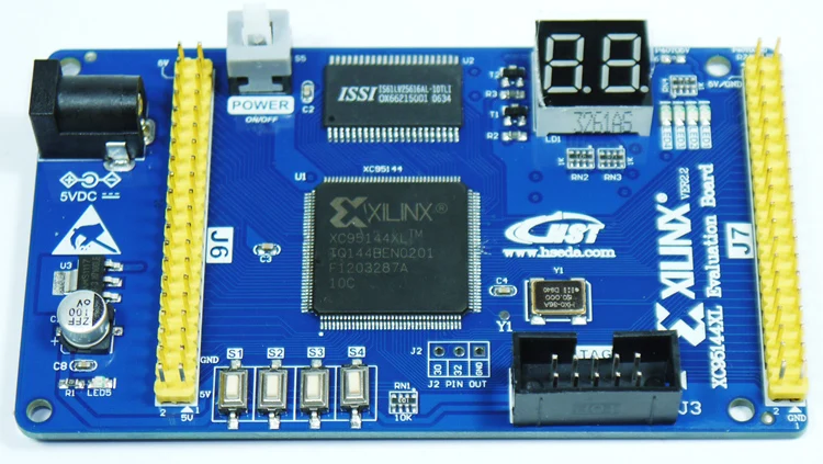 Placa de desarrollo CPLD Xc95144, placa de desarrollo