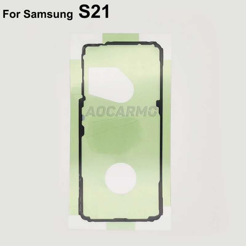 Aocarmo For Samsung Galaxy S21 S21+ S21 Plus Ultra S21U S21P Back Adhesive Back Cover Waterproof Sticker Glue