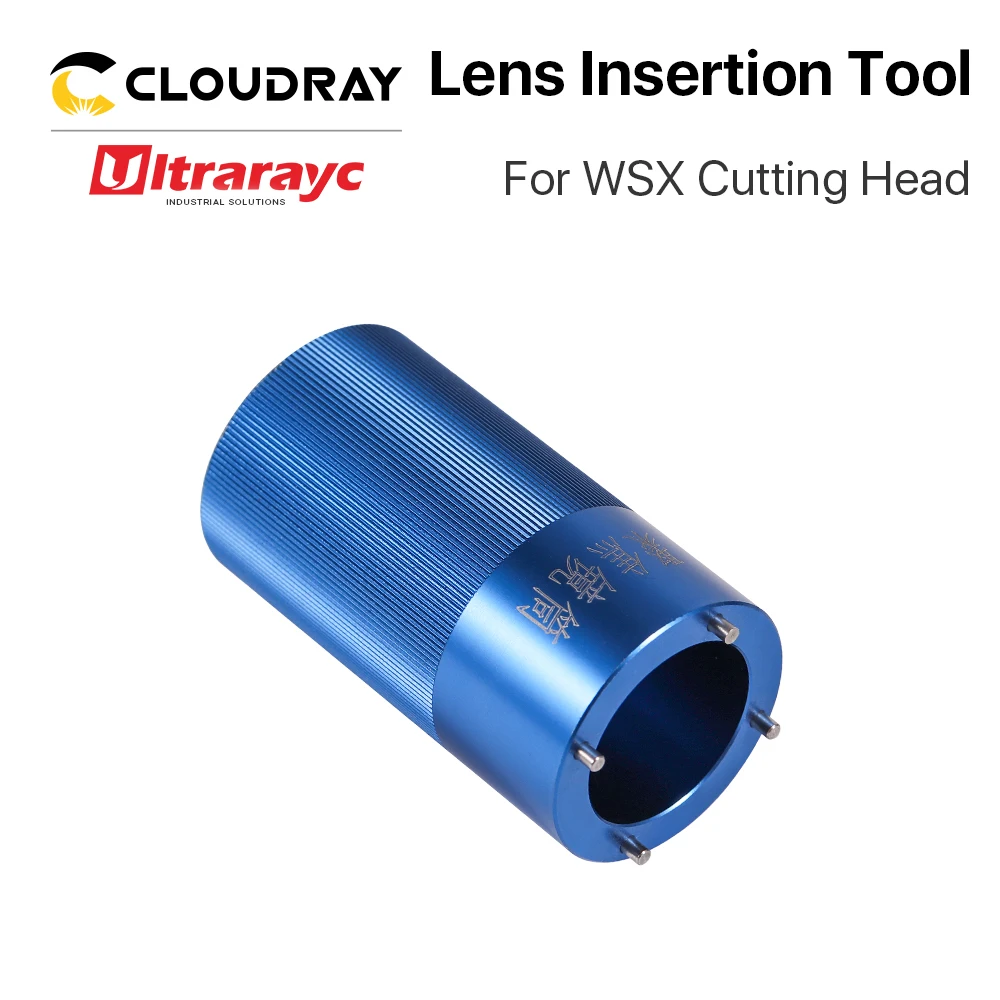 Ultrarayc focando a ferramenta de inserção da lente colimating dia.30mm em 1064nm para a máquina de corte do laser da fibra de wsx