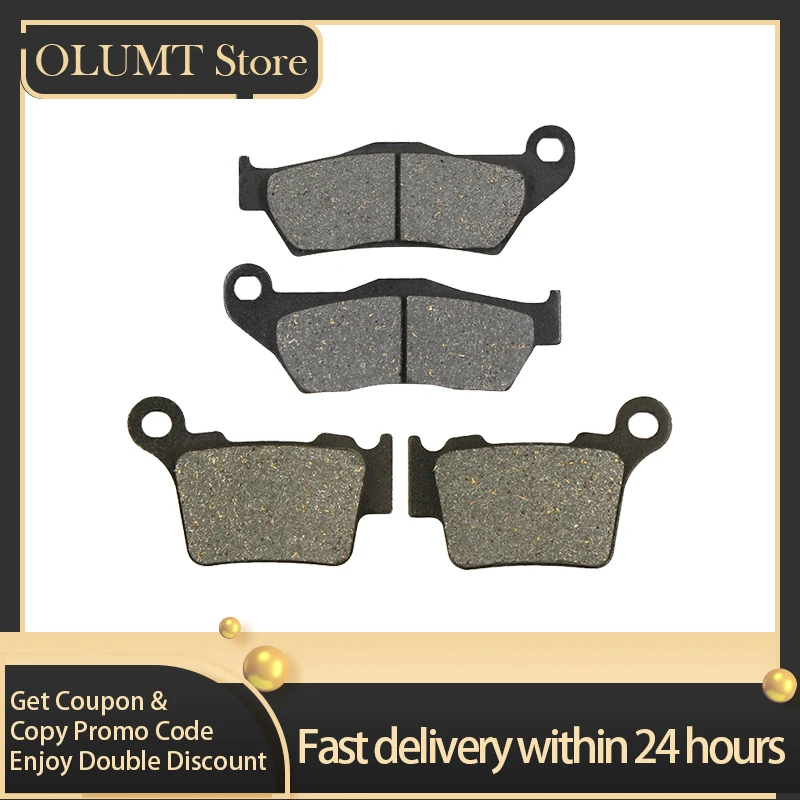 Motorcycle Brake Pads Front&Rear Kits For YAMAHA XT660Z Tenere R (5CH1/5CH2/5CH3) RE (5CH5) E (4LW3/4LW4/4GV4/4GV5) K From 4GV