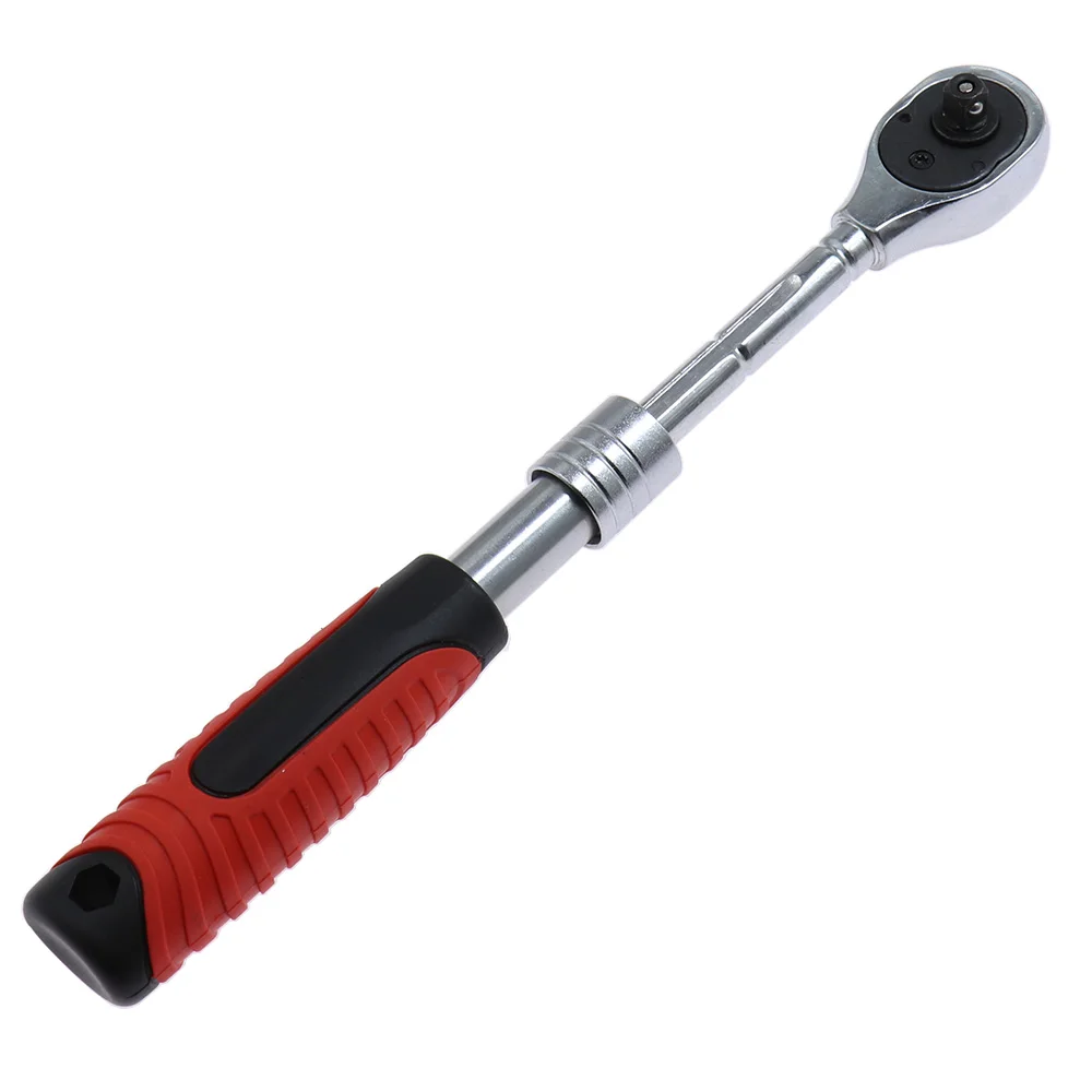Imagem -03 - Telescópica Chave Ratchet Aço Chrome Extensão Socket Handle Automobile Repair Tool 8