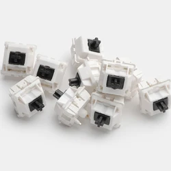 Everglide EG Dark Jade Tactile Switch 4pin 5pin RGB linear 50g force mx clone switch for mechanical keyboard 50m like holy Panda
