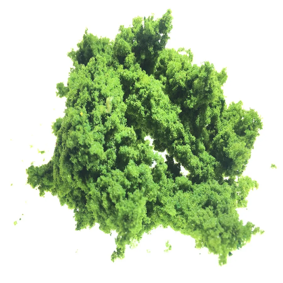 Poudre d'Arbre Architectural Miniature pour Diorama, Modèle Vert Armée, Bâtiment, Jardin, Scène, Matériel Exécutif, 50g par Sac