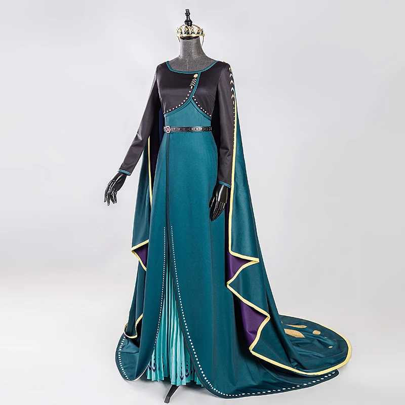 anna green dress frozen 2 Andrea & Leo A1201 Mermaid Floral Prom Dress – The Dress Outlet main image 1