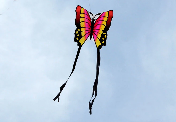 Cerf-volant papillon avec poignée et ligne, sport de plein air amusant, nouveau