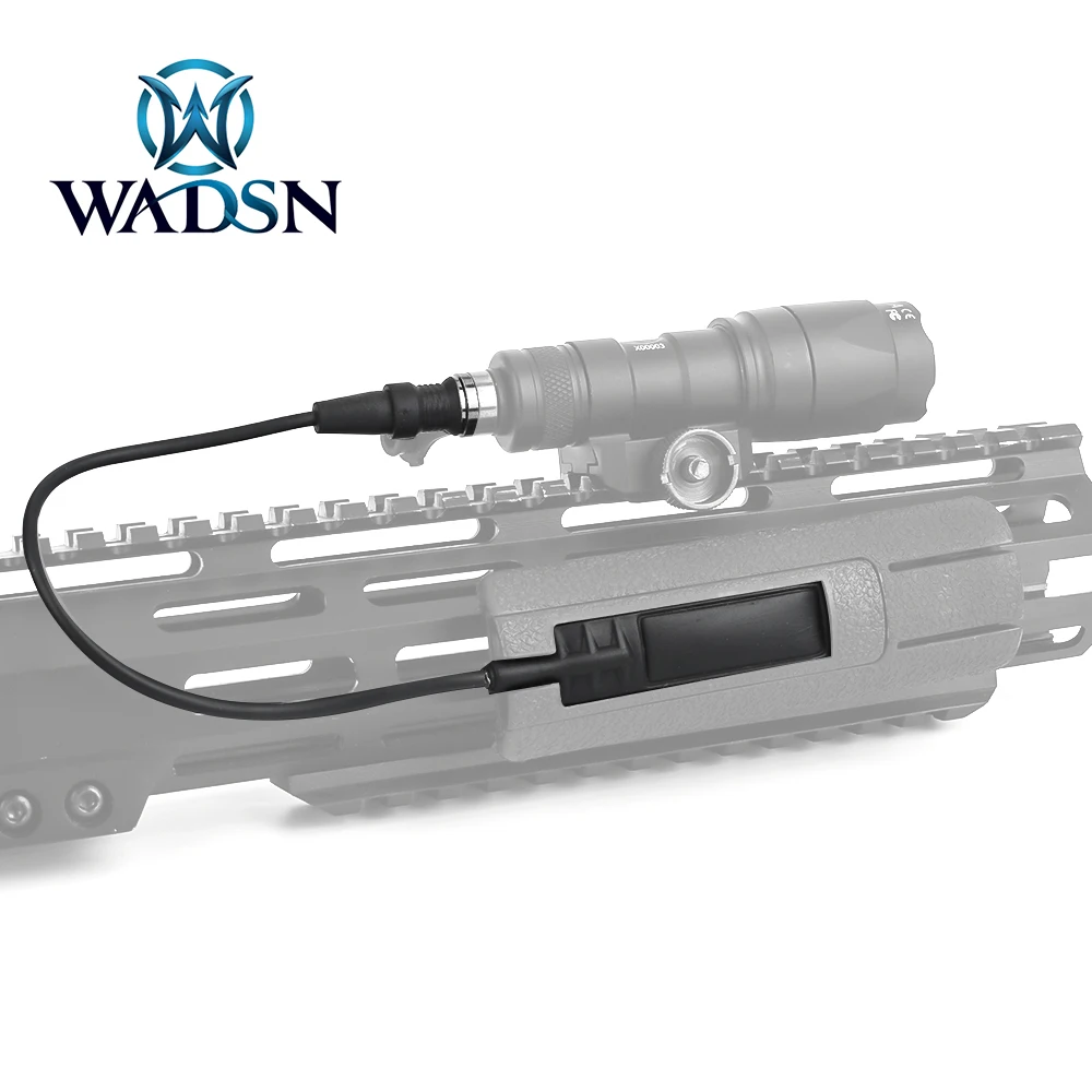 WADSN Tail Switch Tactical Flashlight M300 M600 M951 M952 Scout Light Remote Pressure Controler Hunting Weapon Light Accessories