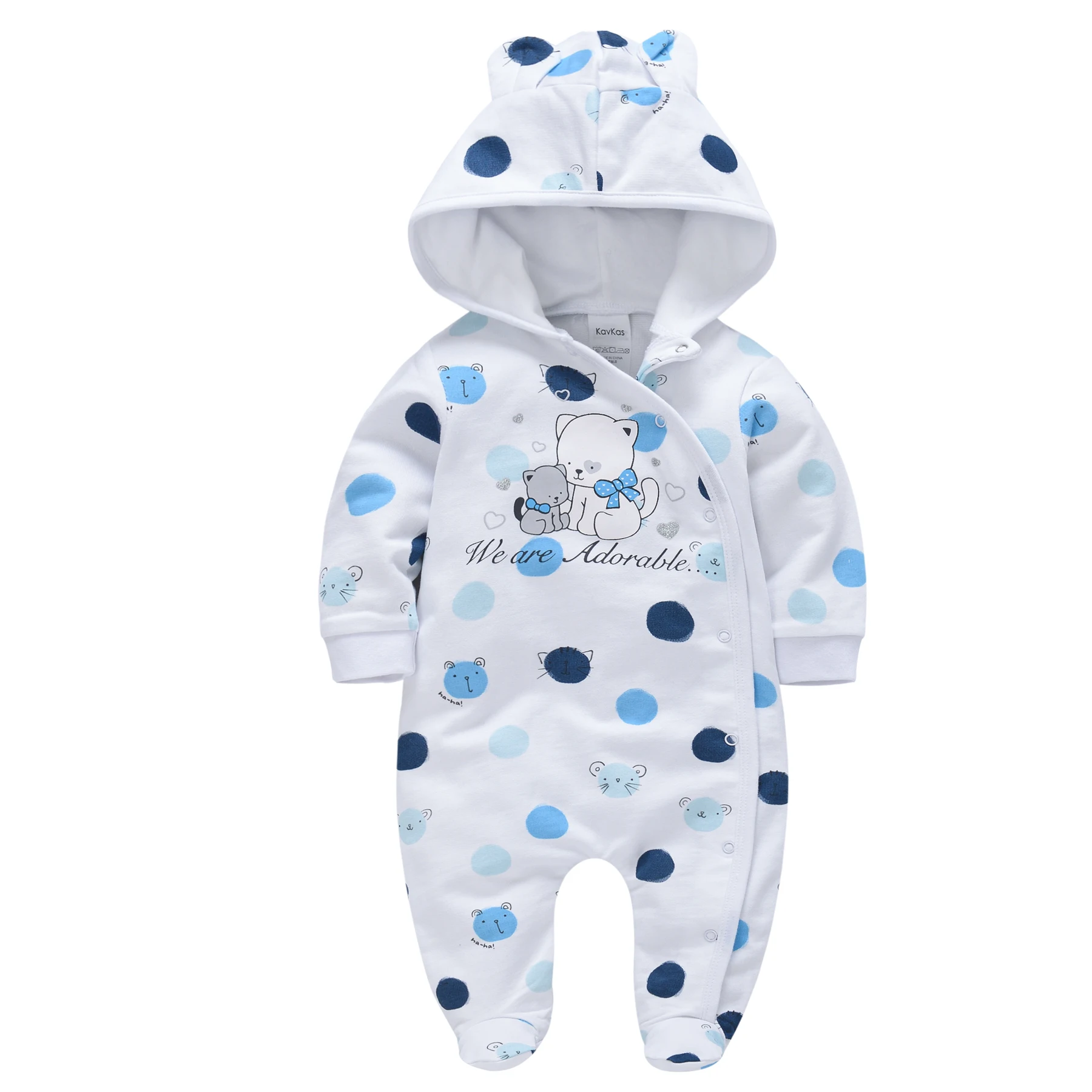 

Spring Autumn New Baby Boys Romper Cotton Hooded Onesies Toddler Baby Girls Clothes Newborn Baby Jumpsuit Infant Boy Coveralls