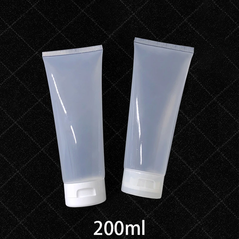 빈 플라스틱 스퀴즈 병, 화장품 크림 용기, 젤 로션, 여행 포장 소프트 튜브, 200ml, 150ml, 150g, 200g