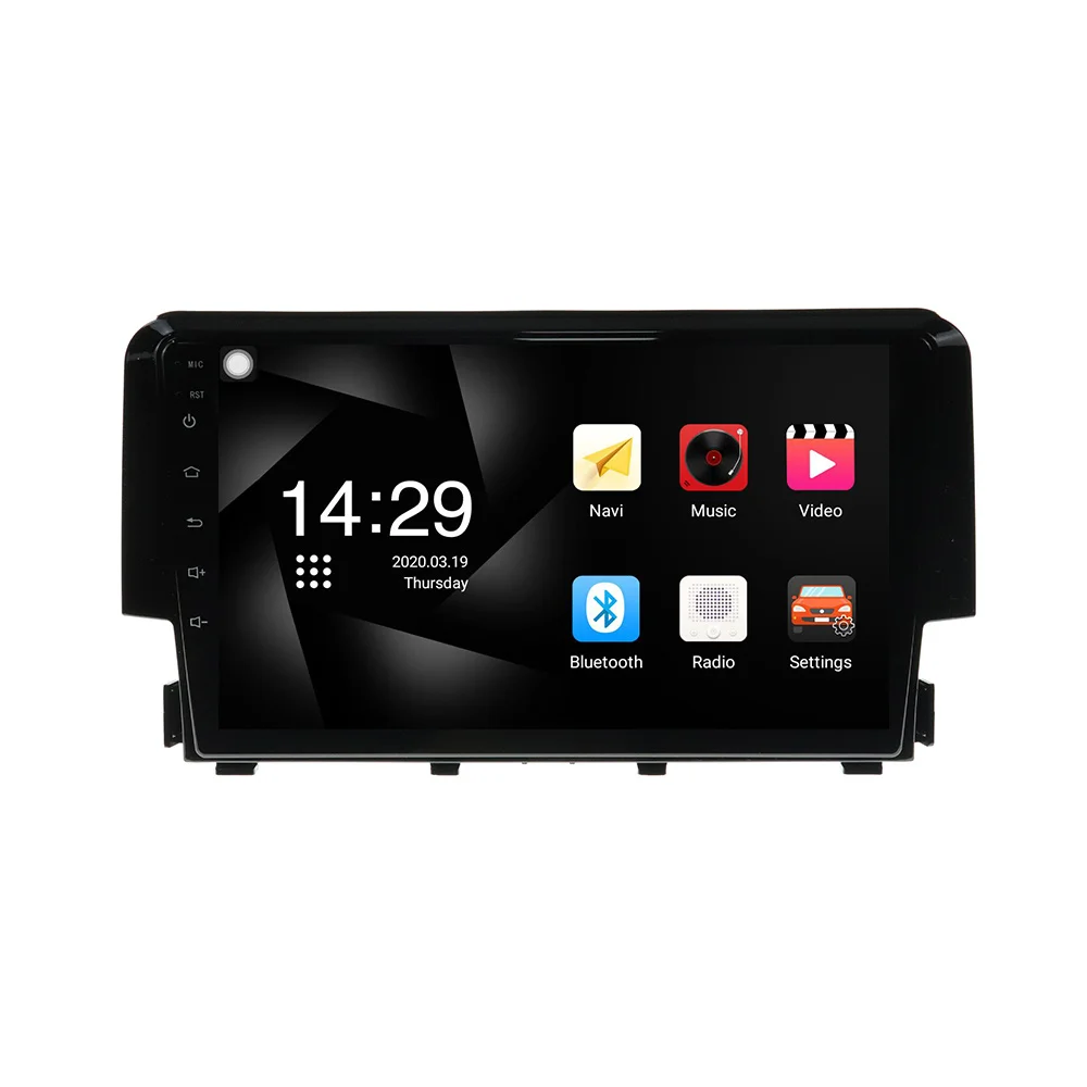 Android 11 Car Radio GPS Navigation For Honda Civic 2016 2017 2018 Multimedia Video Player RDS IPS Autoradio No 2 Din Head Unit