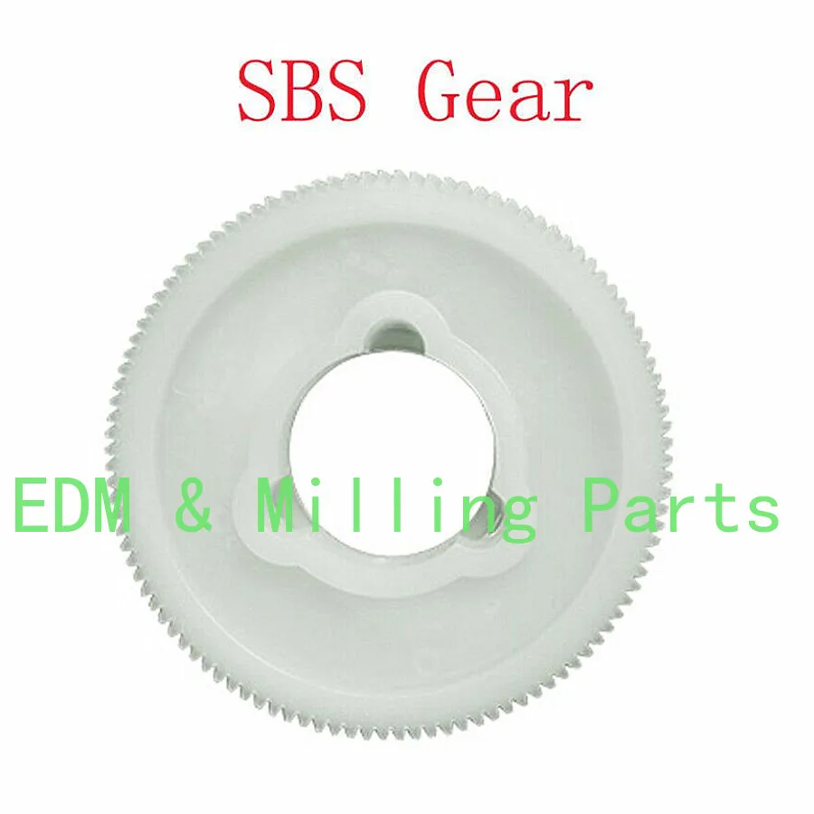 CNC Nylon Milling Machine Power Feed Plastic Gear SBS Import Fit Model S-350 S-235 For Bridgeport Mill Part