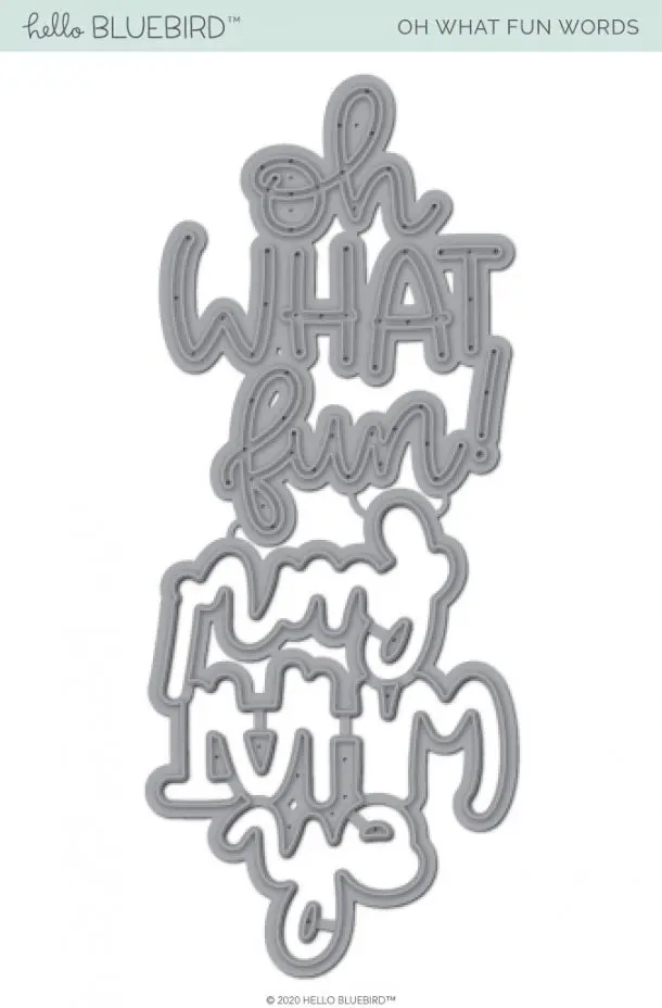 Металлические Вырубные штампы AliliArts Oh What Fun diy Скрапбукинг Фотоальбом декоративное тиснение бумажная карта ремесла штамп 2020