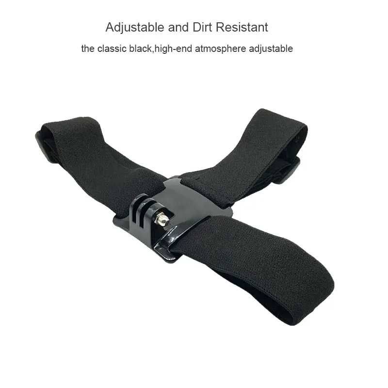 Head Straps Mount for Gopro Hero 13 12 11 10 9 8 7 6 5 4 Black Session Max AKASO EK7000/Brave 4/5/6 Plus/V50X Elite/Dragon EKEN