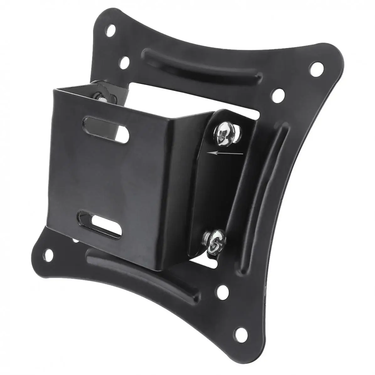 TV Wall Mount Bracket Fixed Flat Panel TV Frame Support 15 Degrees Tilt Angle for 14-26 Inch LCD LED Monitor Flat Panel